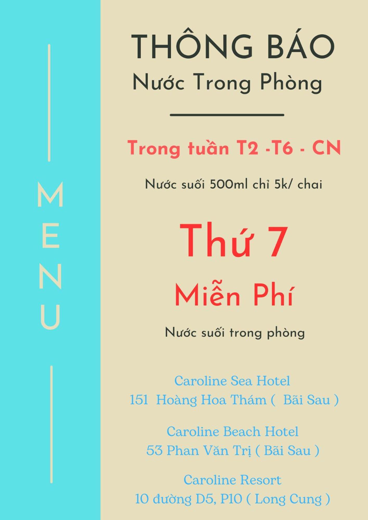 Caroline Resort Vung Tau Exterior foto